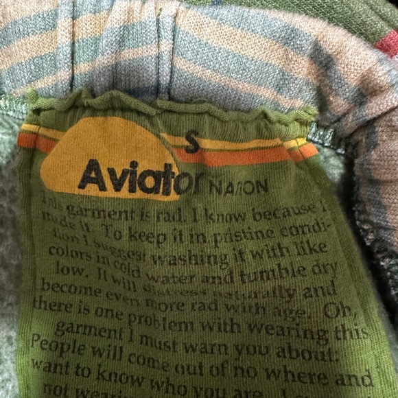 Aviator Nation Bolt Stitch Serape set - Size Smalll - Picture 7 of 10